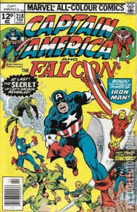 Captain America #218