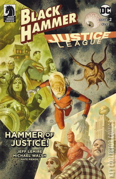Variant Cover for Black Hammer / Justice League #2