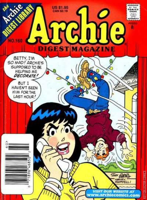 Archie Comics Issue 9 Archie Comics Digest #160 (1999) – Value & Key Facts | Key Collector Comics