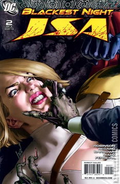 Variant Cover for Blackest Night: JSA #2