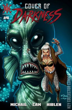 Variant Cover for Cover of Darkness #4