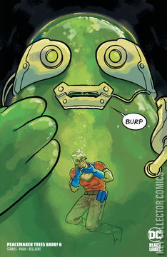 Variant Cover for Peacemaker: Tries Hard #6