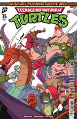 Cover for Teenage Mutant Ninja Turtles: Saturday Morning Adventures #35