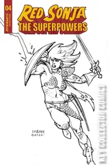 Variant Cover for Red Sonja: The Superpowers #4