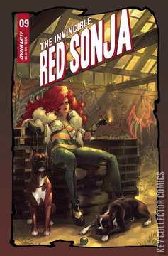 Variant Cover for Invincible Red Sonja #9
