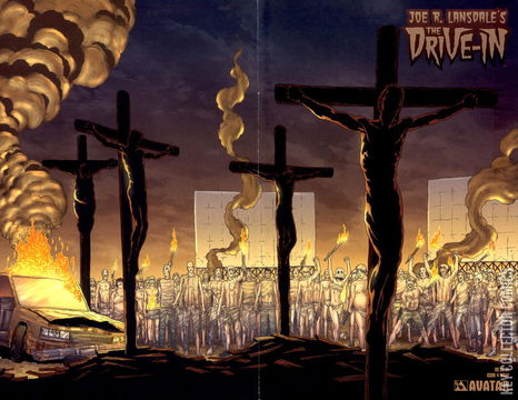 Variant Cover for Joe R. Lansdale's The Drive-In #4