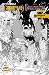 Variant Cover for Gargoyles / Darkwing Duck #3