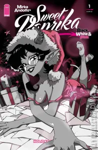 Sweet Paprika: Black, White & Pink Holiday  #1