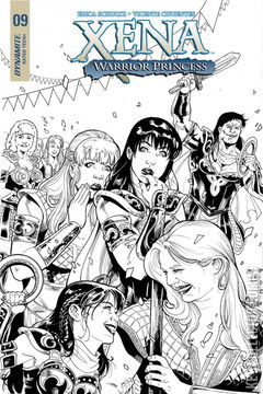 Variant Cover for Xena: Warrior Princess #9
