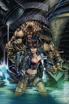 Variant Cover for Van Helsing vs. The League of Monsters #4