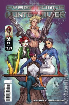 Variant Cover for Cyberforce / Hunter-Killer #5