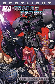 Variant Cover for Transformers Spotlight: Megatron #1
