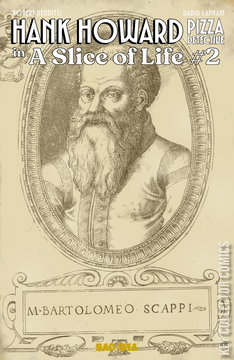 Variant Cover for Hank Howard, Pizza Detective: A Slice of Life #2