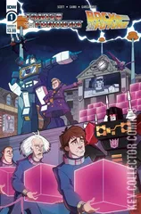 Variant Cover for Transformers / Back to the Future #1