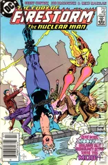 Variant Cover for Firestorm the Nuclear Man #49