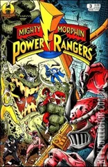 Cover for Mighty Morphin Power Rangers #3