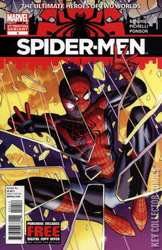 Variant Cover for Spider-Men #2