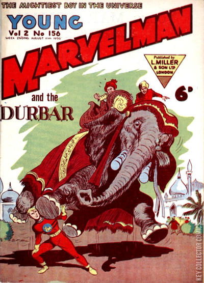 Cover art for Young Marvelman #156 