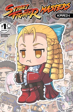 Variant Cover for Street Fighter Masters: Karin #1