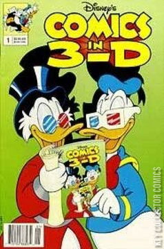 Variant Cover for Disney's Comics in 3-D #1
