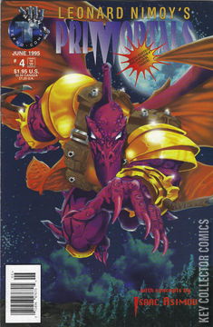 Variant Cover for Leonard Nimoy's Primortals #4