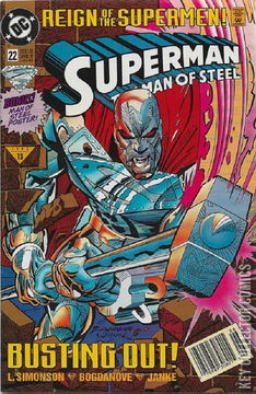 Variant Cover for Superman: The Man of Steel #22