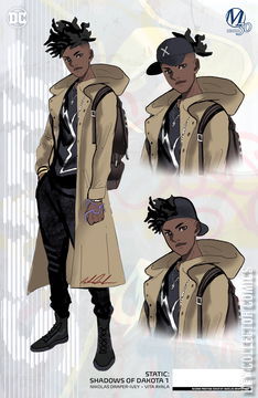 Variant Cover for Static: Shadows of Dakota #1