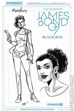 Variant Cover for James Bond: Black Box #1