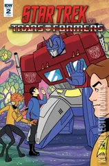 Variant Cover for Star Trek vs. Transformers #2