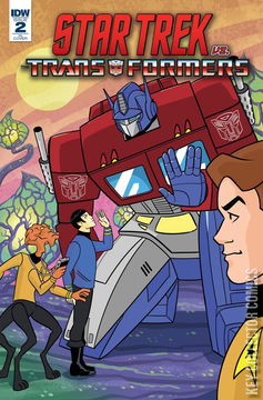 Variant Cover for Star Trek vs. Transformers #2