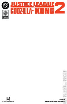 Variant Cover for Justice League vs. Godzilla vs. Kong #1