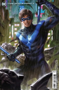 Variant Cover for Titans United: Bloodpact #3