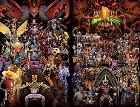 Variant Cover for Mighty Morphin Power Rangers 30th Anniversary Special #1