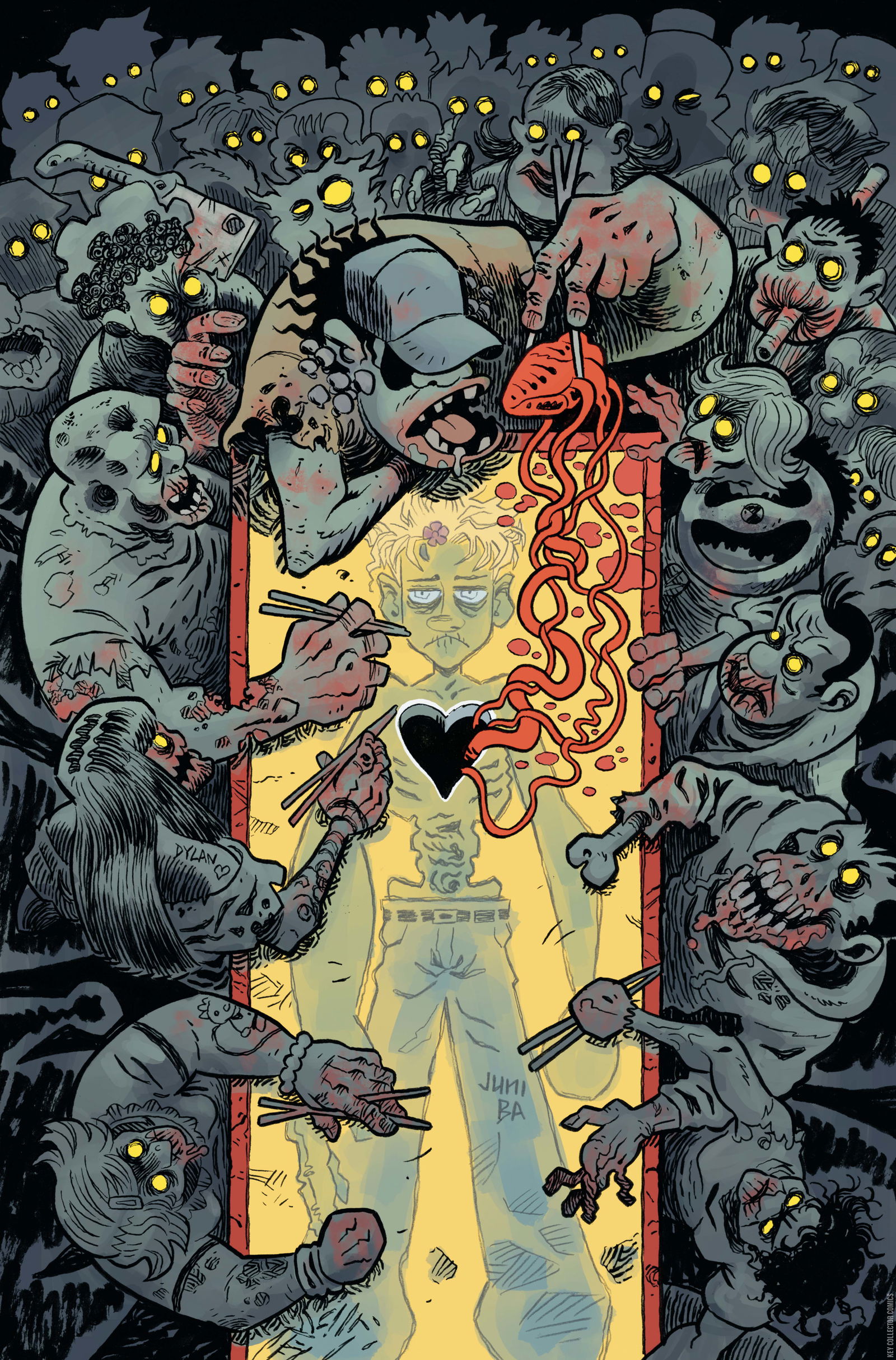 Cover art for Bleeding Hearts #4 