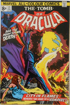 Variant Cover for Tomb of Dracula #27