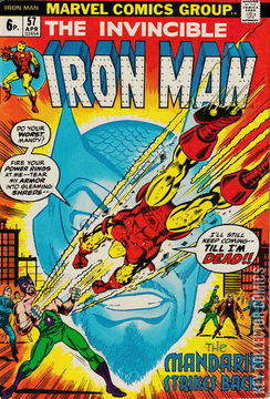 Variant Cover for Iron Man #57