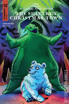 Variant Cover for The Nightmare Before Christmas: The Shiver of Christmas Town #2