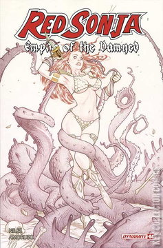 Variant Cover for Red Sonja: Empire of the Damned #4
