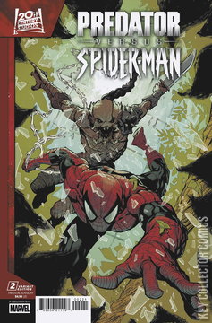 Variant Cover for Predator vs Spider-Man #2