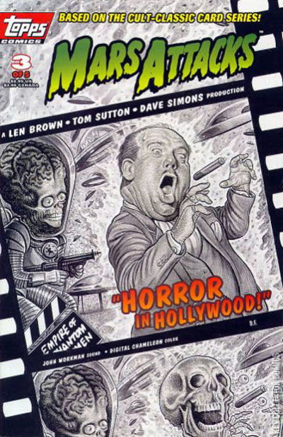 Mars Attacks 3 Variant Published July 1994 Key Coll