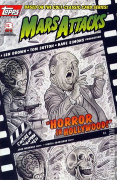 Variant Cover for Mars Attacks #3