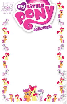 Variant Cover for My Little Pony: Micro-Series #7