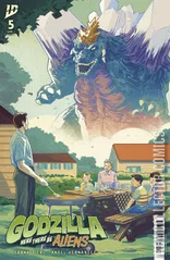 Variant Cover for Godzilla: Here There Be Aliens #5