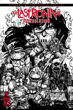 Variant Cover for Teenage Mutant Ninja Turtles: The Last Ronin II - ReEvolution #5
