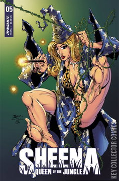 Variant Cover for Sheena, Queen of the Jungle #5