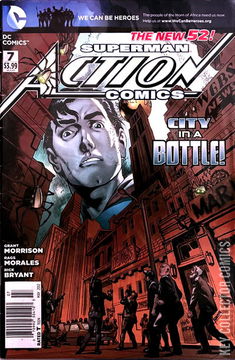 Variant Cover for Action Comics #7