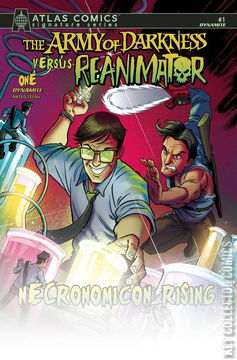 Variant Cover for Army of Darkness vs. Reanimator: Necronomicon Rising #1