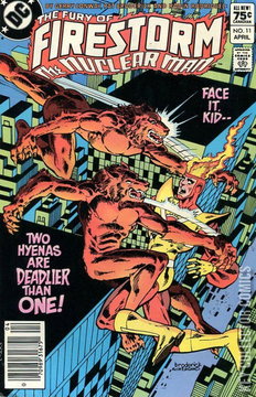 Variant Cover for Firestorm the Nuclear Man #11