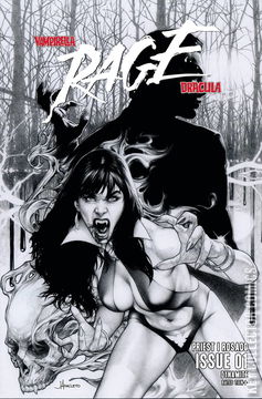 Variant Cover for Vampirella: Dracula Rage #1