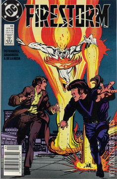 Variant Cover for Firestorm the Nuclear Man #84